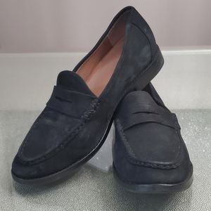 Vionic Waverly Loafer, Black Suede, 7.5